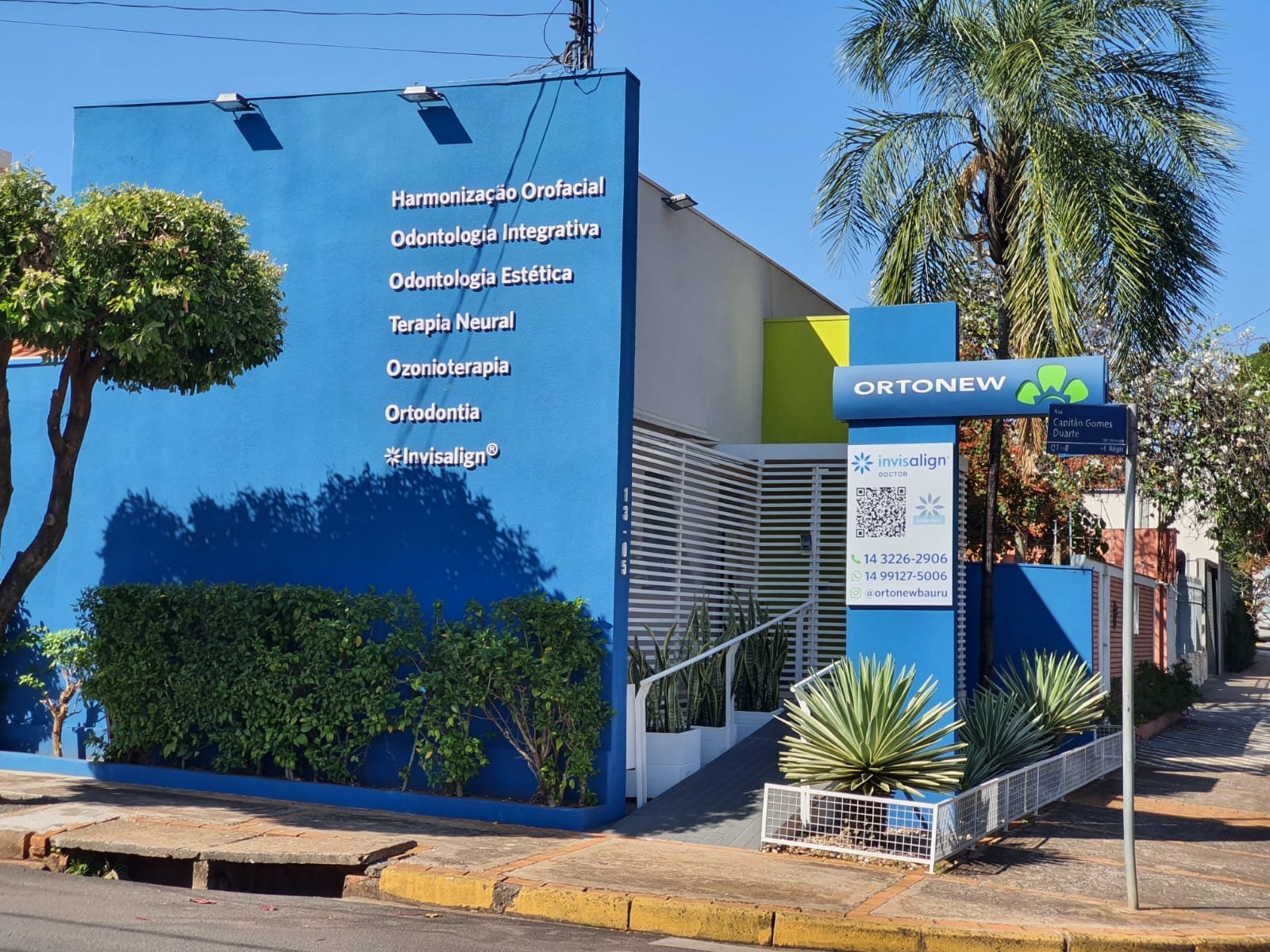 Fachada da clínica Ortonew Bauru